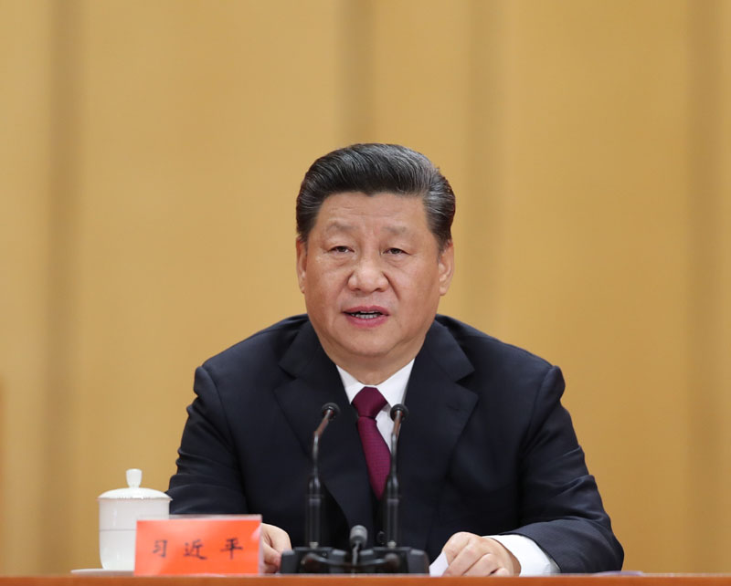 4月30日，紀(jì)念五四運(yùn)動(dòng)100周年大會在北京人民大會堂隆重舉行。中共中央總書記、國家主席、中央軍委主席習(xí)近平在大會上發(fā)表重要講話。