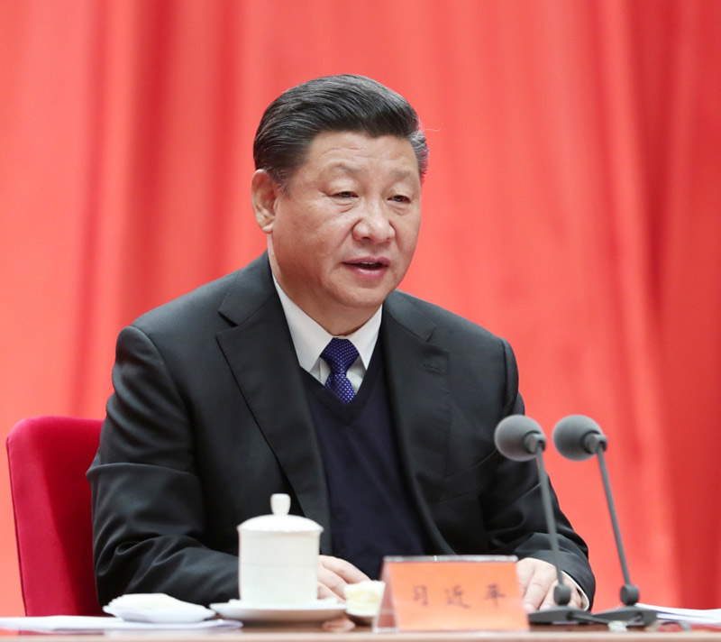 1月11日，中共中央總書記、國家主席、中央軍委主席習近平在中國共產黨第十九屆中央紀律檢查委員會第二次全體會議上發(fā)表重要講話。
