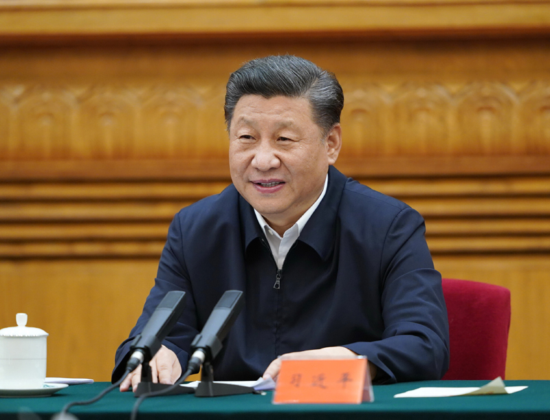 7月21日，中共中央總書記、國家主席、中央軍委主席習(xí)近平在京主持召開企業(yè)家座談會并發(fā)表重要講話。新華社記者 岳月偉 攝